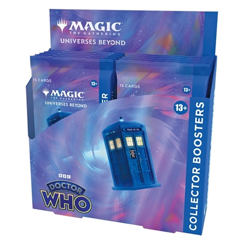 Doctor Who - Collector Booster Box Display (12 Booster Packs) - Magic the Gathering